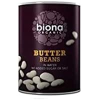 Los mejores  - Biona Organic Butter Beans 400g (Pack of 6 )